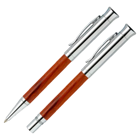 Rosewood Exclusive Pen Set - Brown