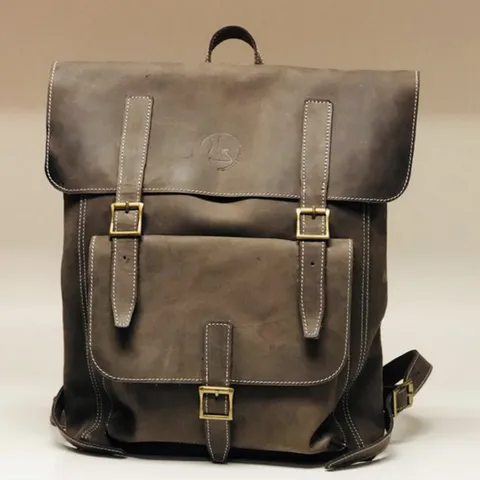 MS Leather Safari Backpack