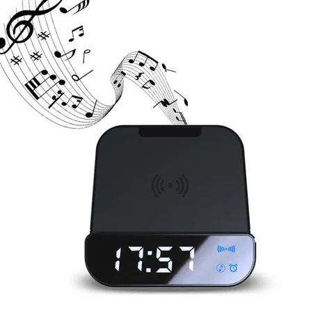 Somoto - Memorii Wireless Powerbank, Speaker and Alarm Clock