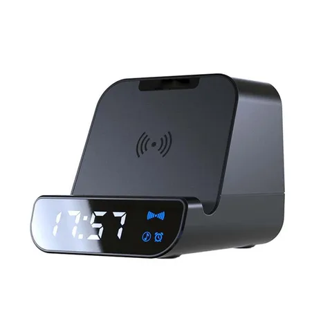 somoto    memorii 5w speaker w  4000mah wireless powerbank   alarm clock  1 