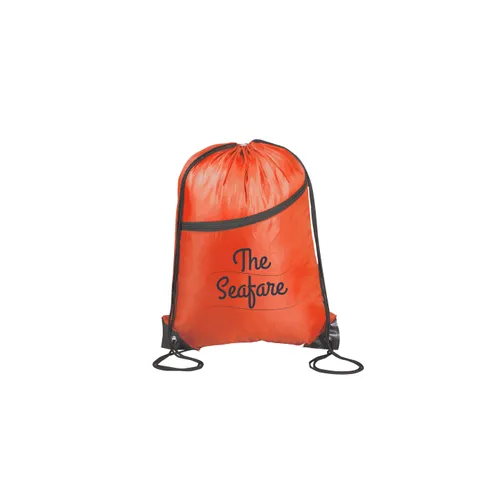 Double-up Drawstring Bag  - Red