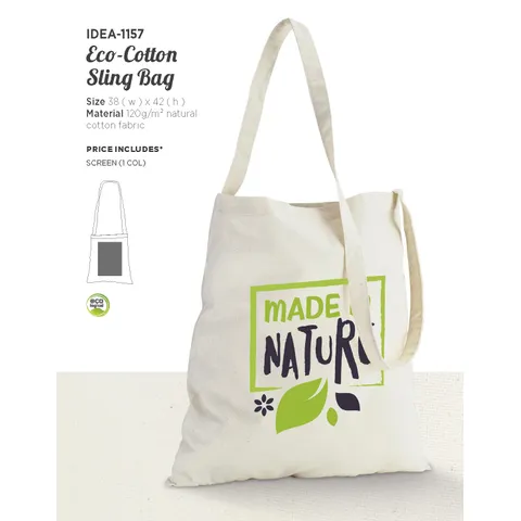 Eco-Cotton Sling Bag