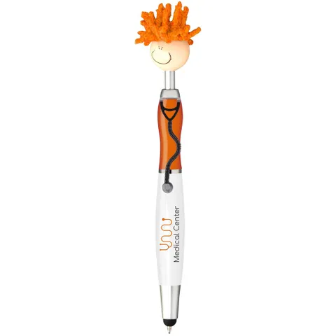 Mop Doctor Stylus Pen And Screen Cleaner - Orange
