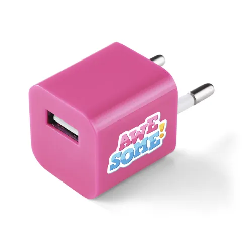 Otley Usb Wall Charger  - Pink