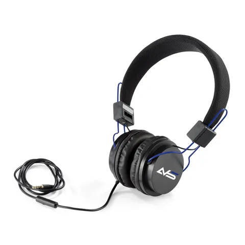 Aztec Wired Headphones  - Blue