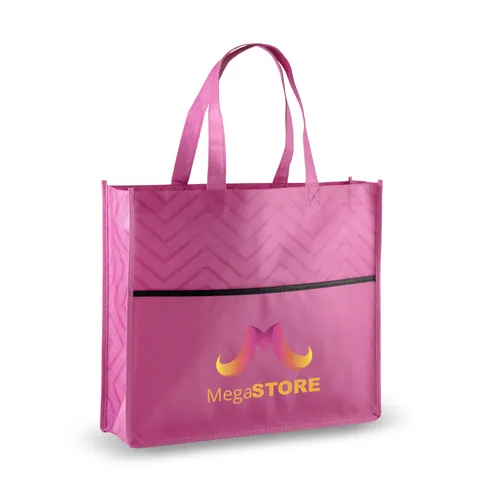 Waverly Non-Woven Shopper - Pink