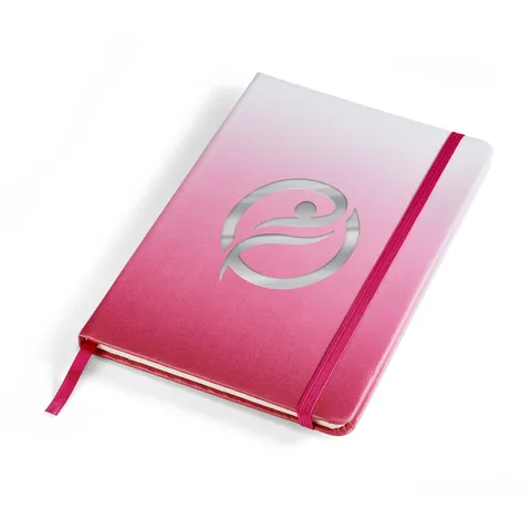 Santiago A5 Hard Cover Notebook - Pink