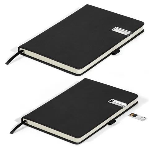 Cypher Usb A5 Hard Cover Notebook - 8GB