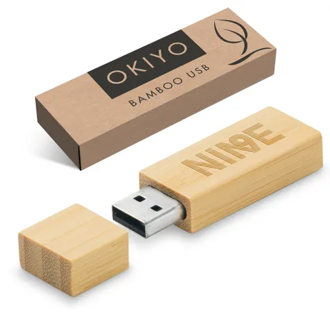 Okiyo Komorebi Bamboo Memory Stick - 16GB
