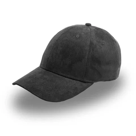 Smooth 6 Panel Suede - Black