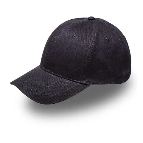 Retail 6 Panel Cap - Black