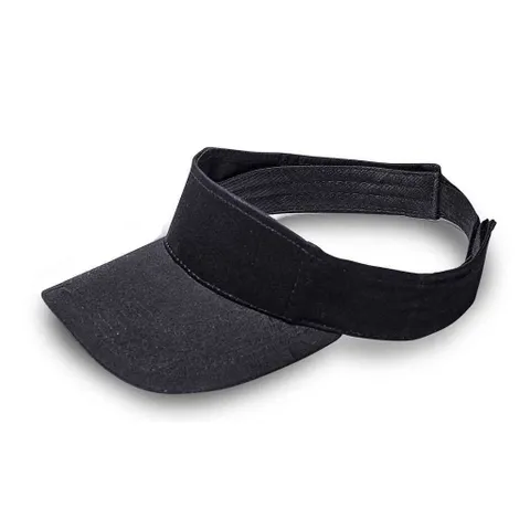 Twill Visor  - Black