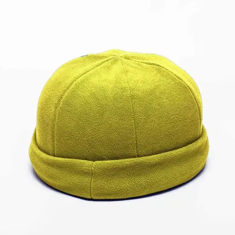 Polar Fleece Beanie - Yellow