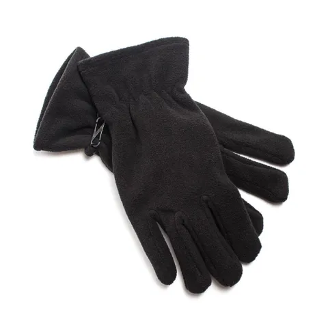 Polar Fleece Gloves - Black