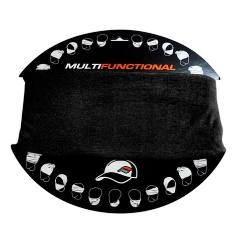 Multi-Functional Headwear- Plain (with Board) - Black