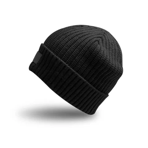 Cuffed Beanie - Black
