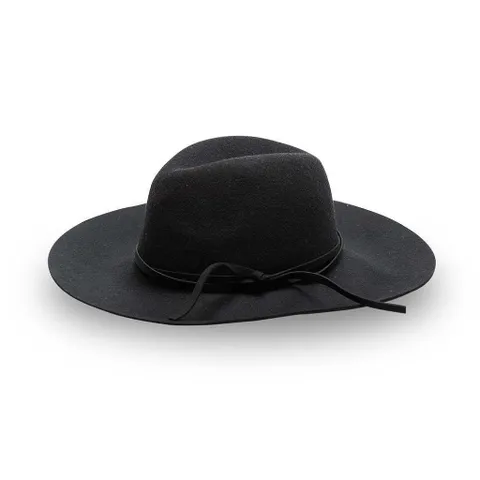 Tassel Trim Sunhat - Black