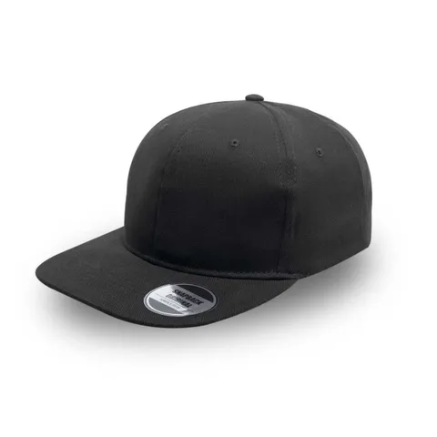 Snapback Heavy Brushed Cotton - Black