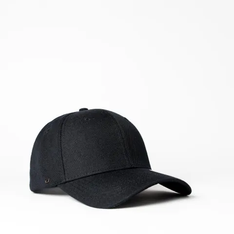Youth Kiddies Snapback 6 Curved Peak - BLACK