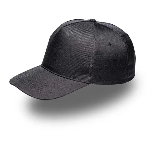 5 Panel Promo Cap - Black