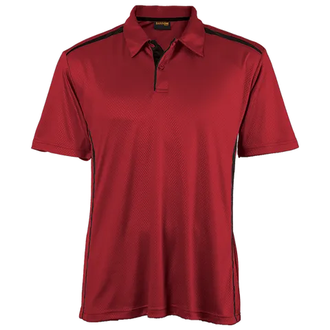 Mens Argo Golfer - Red With Black