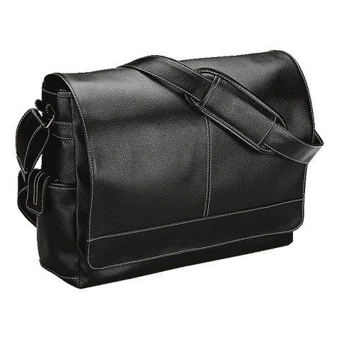 Lichee Computer Messenger Bag - Black