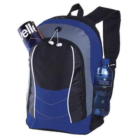 Arrow Design Backpack with Front Flap
