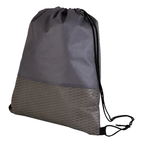 Wave Design Drawstring Bag - Non-Woven