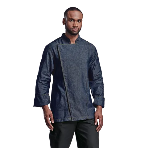 Premium Denim Chef Jacket