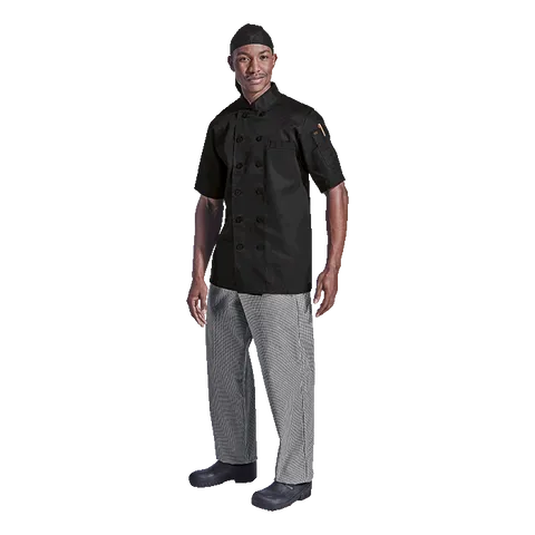 Mens Savona Short Sleeve Chef Jacket