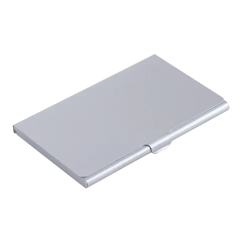 Everyday Business Card Case - Silver