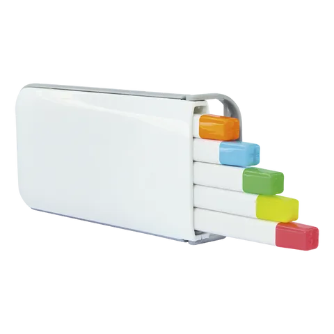 5 In 1 Highlighter Set - Clear