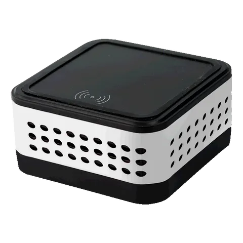 2 in 1 Wireless Charger and Bluetooth Speaker - White