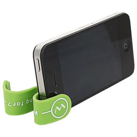 Whizzy Mobile Phone Stand And Cable Clip - Yellow