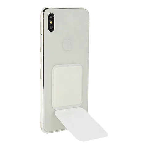 Reusable Selfie Sticker - White