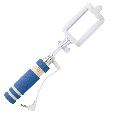 Selfie Stick with Foam Handle - Pink