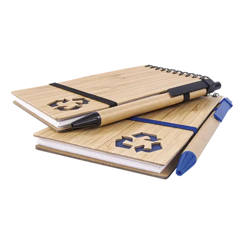 Bamboo Notebook With Pen