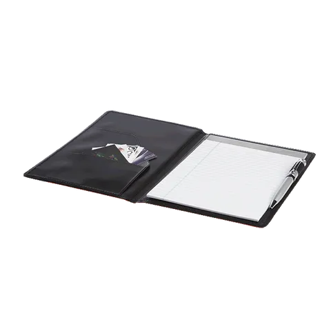 Curved Design A4 Folder - Blue
