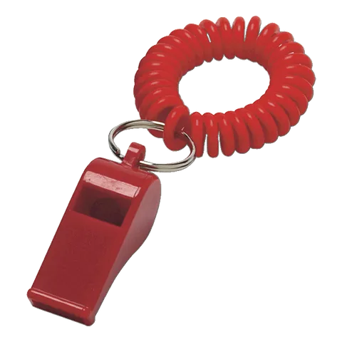 Whistle With Wrist Strap