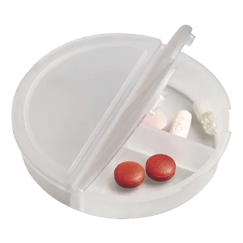 Round 3 Compartment Pill Holder - Neutral