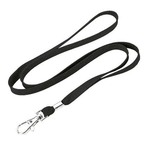 Woven Lanyard With Metal Clip