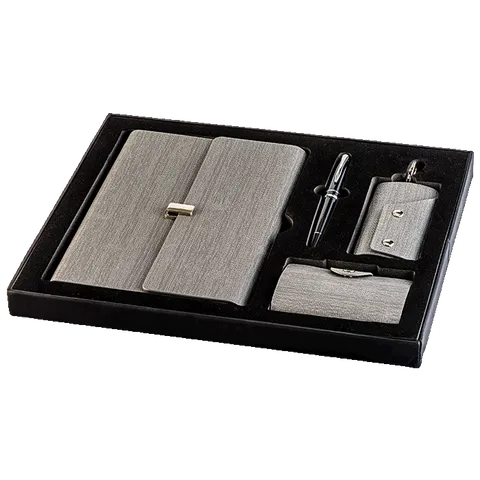 4 Piece Exclusive Gift Set - Grey
