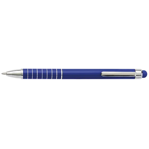 Aluminium Ballpoint Pen with Matching Colour Stylus