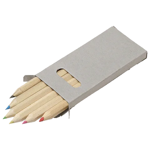 Coloured Pencils - Set of 6 - Neutral