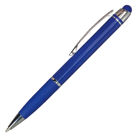 Stylus Ballpoint Pen with Matching Coloured Grip