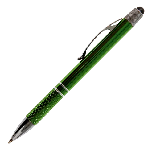 Aluminium Ballpoint Pen With Black Stylus