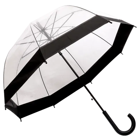 Dome Shaped Clear Umbrella