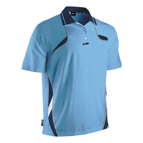 BRT Mens Reflect Golfer - Sky With Navy