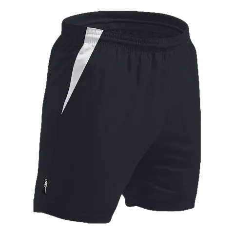 BRT Quad Shorts - Black With White