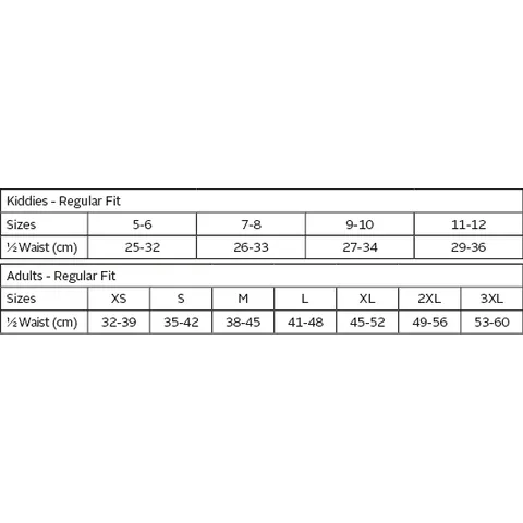 303141 sizing